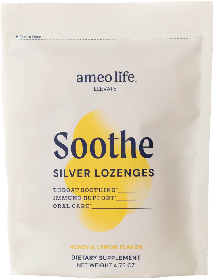 Honey & Lemon Silver Soothing Drops