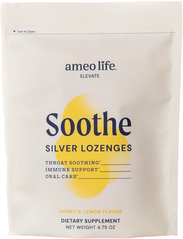 Honey & Lemon Silver Soothing Drops